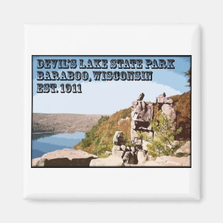 Imán Parque Estatal Devil's Lake