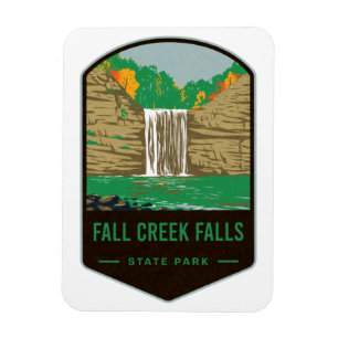 Imán Parque estatal Fall Creek Falls