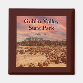 Imán Parque estatal Goblin Valley Souvenir