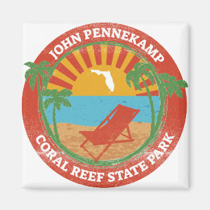 Imán Parque estatal John Pennekamp Coral Reef