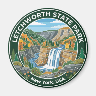 Imán Parque Estatal Letchworth EE. UU.