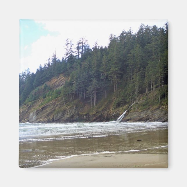 Imán Parque Estatal Oswald West, Costa de Oregón (Frente)