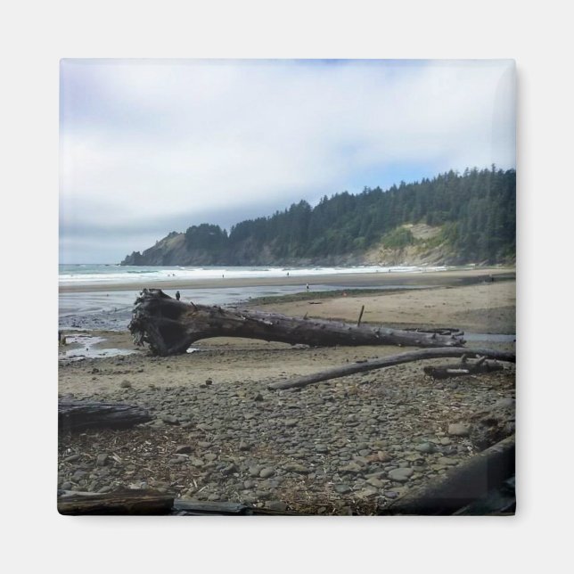 Imán Parque Estatal Oswald West, Costa de Oregón (Frente)