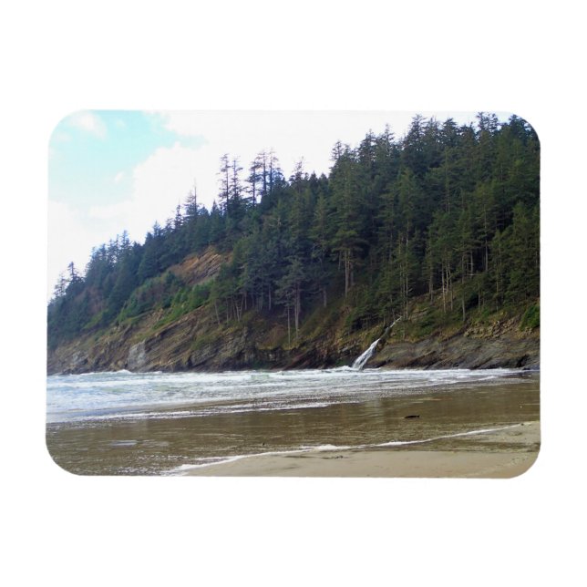 Imán Parque Estatal Oswald West, Costa de Oregón (Horizontal)