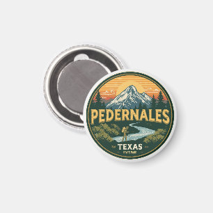 Imán Parque Estatal Pedernales Falls Texas Hill Country