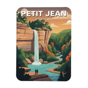 Imán Parque Estatal Petit Jean Arkansas Viajes