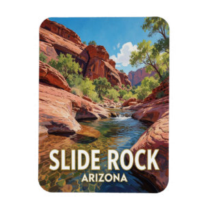 Imán Parque Estatal Slide Rock — Arizona