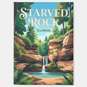Imán Parque Estatal Starved Rock EE. UU.