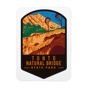 Imán Parque estatal Tonto Natural Bridge