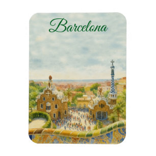 Imán Parque Güell Barcelona