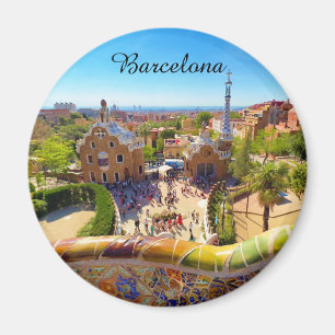 Imán Parque Güell de Barcelona