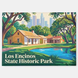 Imán Parque Histórico Estatal Los Encinos California