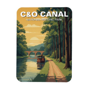 Imán Parque Histórico Nacional C&O Viaje