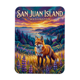 Imán Parque Histórico Nacional de la Isla de San Juan E