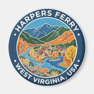 Imán Parque Histórico Nacional Harpers Ferry EE. UU.