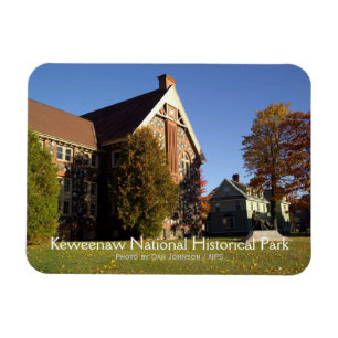 Imán Parque Histórico Nacional Keweenaw