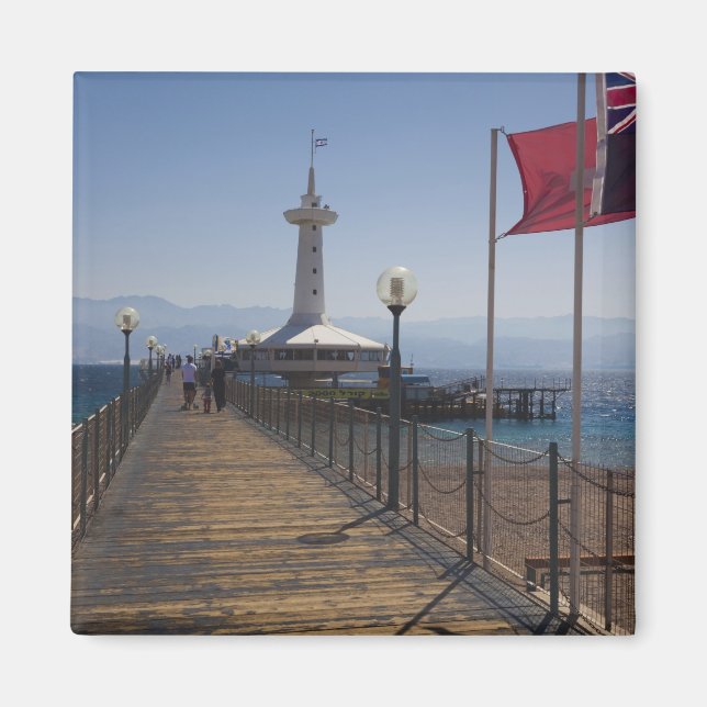 Imán Parque Marino Subacuático, torre de observación (Frente)