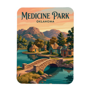 Imán Parque Medicine USA