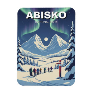 Imán Parque Nacional Abisko Viajes Suecia
