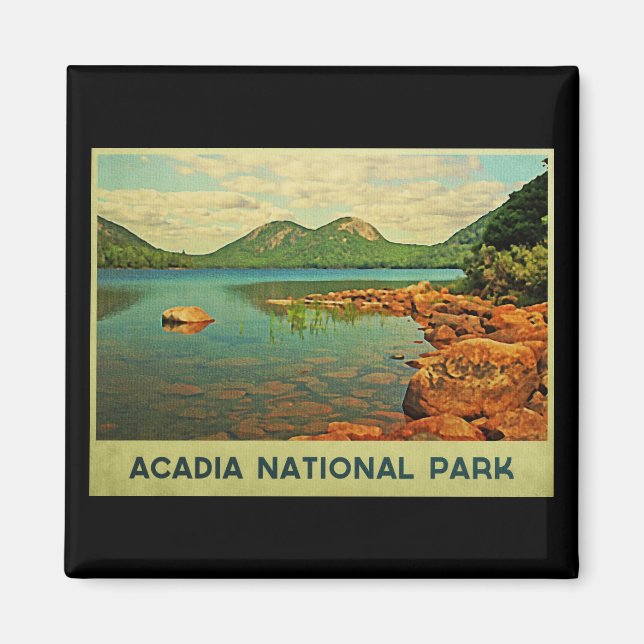 Imán Parque nacional Acadia (Frente)