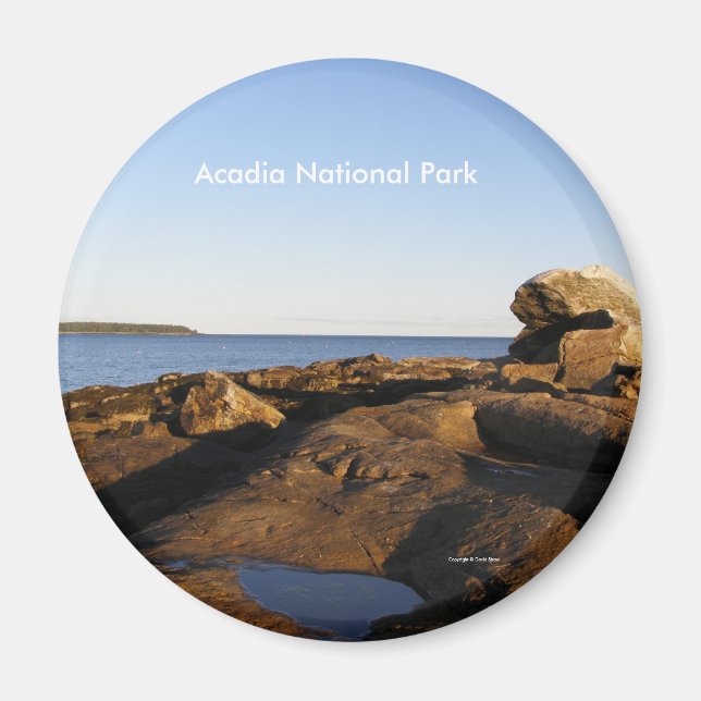 Imán Parque nacional Acadia (Frente)
