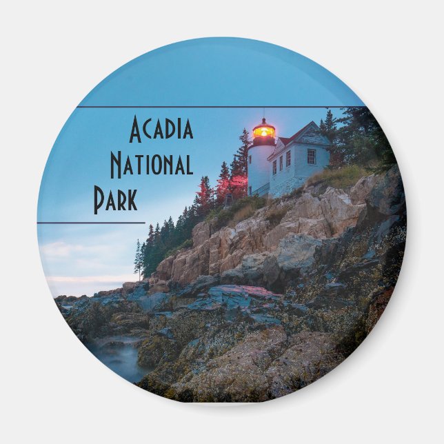 Imán Parque nacional Acadia (Frente)