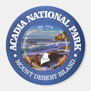 Imán Parque nacional Acadia (rd)2