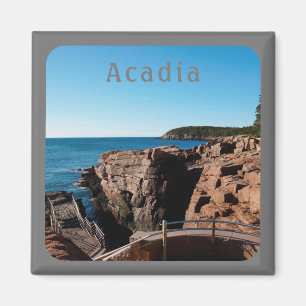 Imán Parque Nacional Acadia Thunder Hole MDI Maine