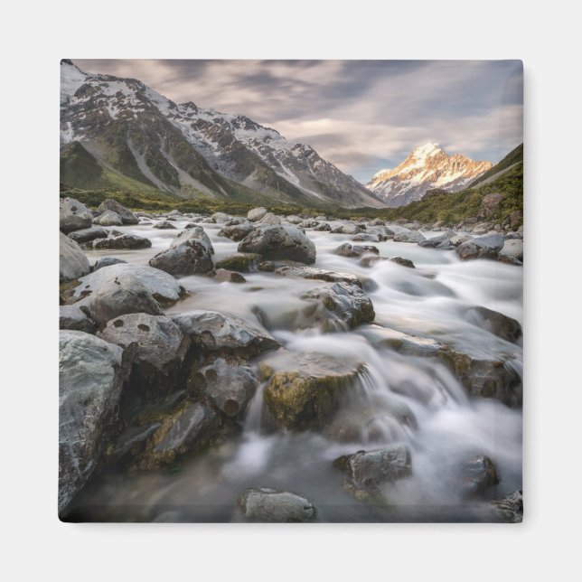 Imán Parque nacional Aoraki Mt. Cook | Nueva Zelanda (Frente)