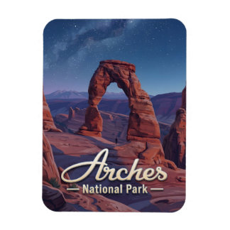 Imán Parque Nacional Arches Utah Arte de Viaje