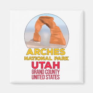 Imán Parque nacional Arches Utah Grand County Estados U