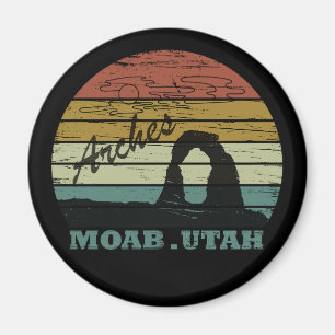 Imán Parque nacional Arcos de la puesta de sol de Moab 