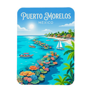 Imán Parque Nacional Arrecife de Puerto Morelos México