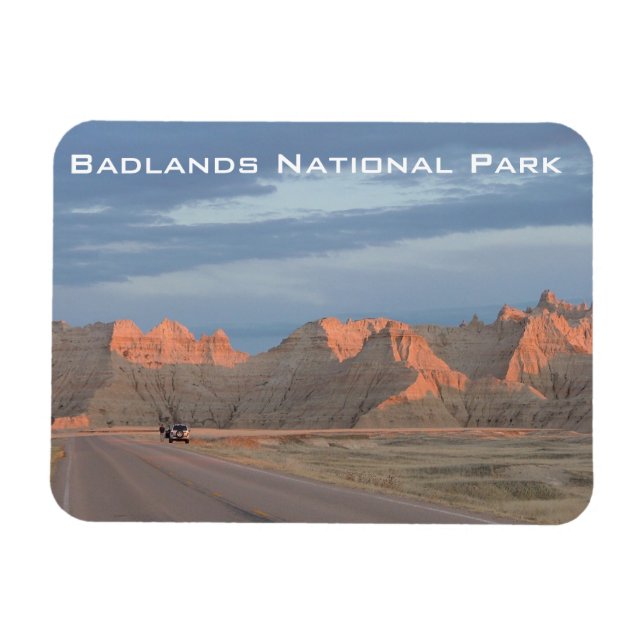 Imán Parque nacional Badlands (Horizontal)