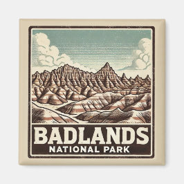 Imán Parque nacional Badlands