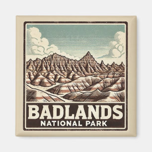 Imán Parque nacional Badlands