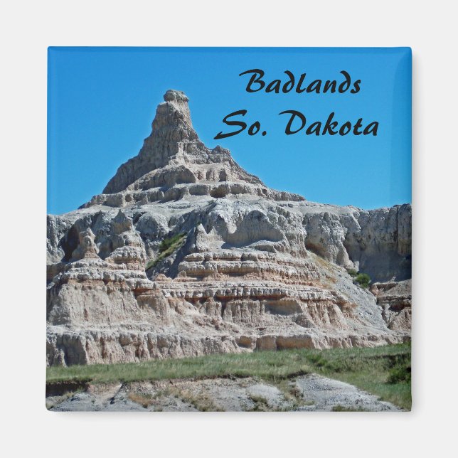 Imán Parque nacional Badlands, Dakota del Sur (Frente)
