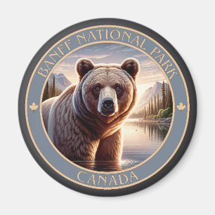 Imán Parque nacional Banff Canadá