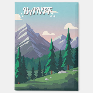 Imán Parque nacional Banff Canadá