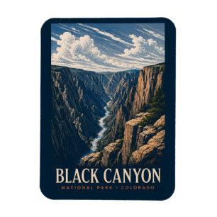 Imán Parque Nacional Black Canyon of the Gunnison moder