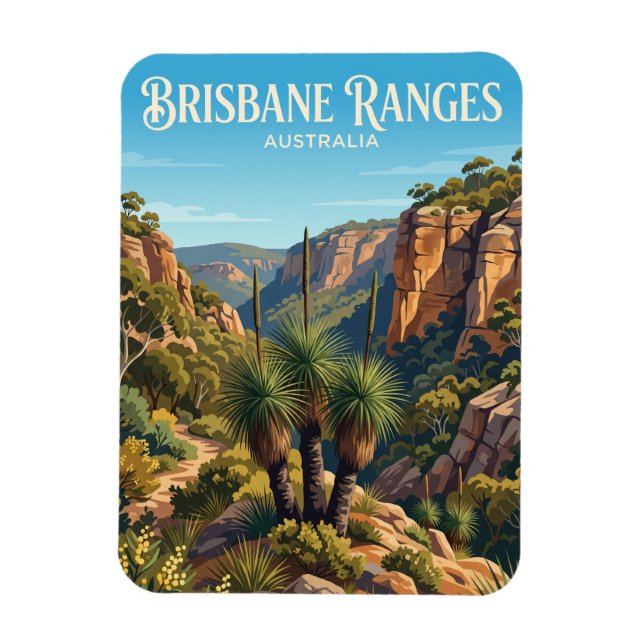 Imán Parque Nacional Brisbane Ranges Australia (Vertical)