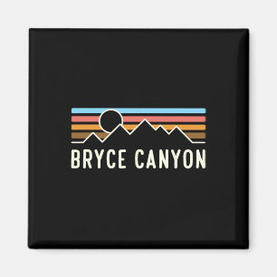 Imán Parque Nacional Bryce Canyon Camping Retro Montaña