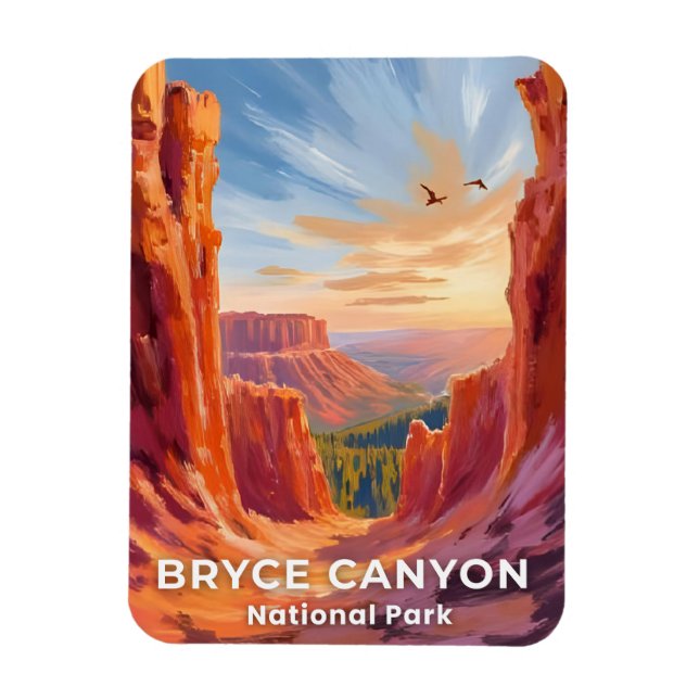 Imán Parque Nacional Bryce Canyon | Viajes a Utah (Vertical)