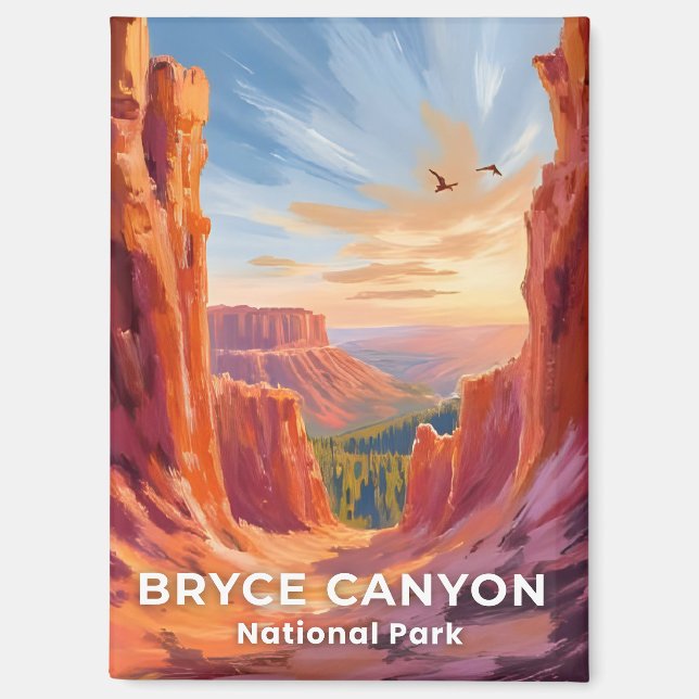 Imán Parque Nacional Bryce Canyon | Viajes a Utah (Anverso)