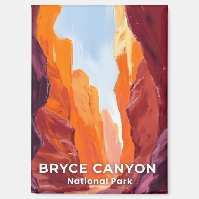 Imán Parque Nacional Bryce Canyon | Viajes a Utah (Anverso)