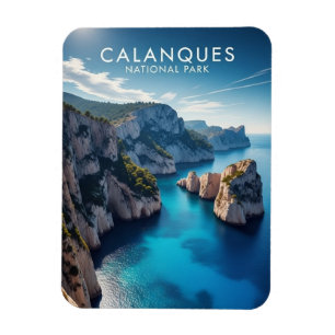 Imán Parque Nacional Calanques Francia Viajes
