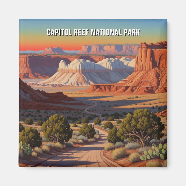 Imán Parque nacional Capitol Reef (Frente)