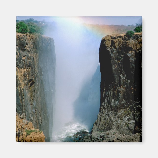Imán Parque nacional Cataratas Victoria, África, Zambia (Frente)