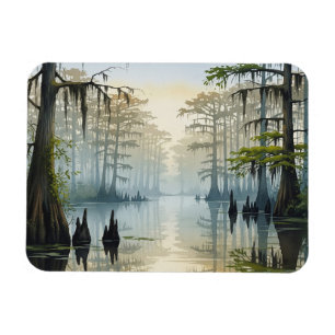 Imán Parque Nacional Congaree Brumoso Carolina del Sur