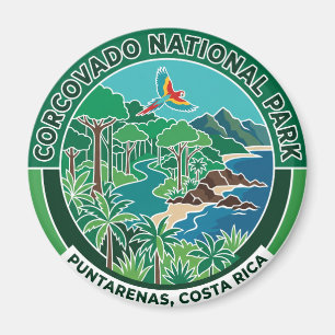 Imán Parque Nacional Corcovado Costa Rica